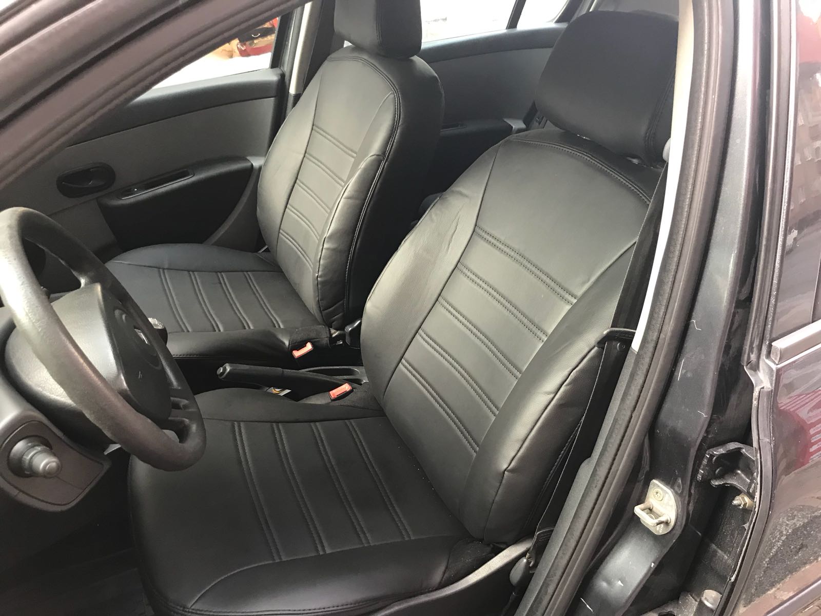 Renault Clio Koltuk Kilifi Suni Deri Urun Detay K Design Oto Koltuk Kilifi